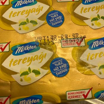 Birşah Satın Aldığım Tereyağında Lekeler Ve Hijyen Sorunu