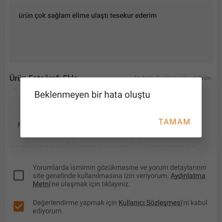 2 Yıldır Trendyol'da Ürün Değerlendirmesi Yapamıyorum: Sürekli Hata Ve Çözüm Eksikliği