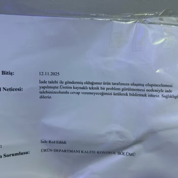 Ayıplı Stor Perde Ve Yetersiz Müşteri Hizmeti Nedeniyle Mağduriyet