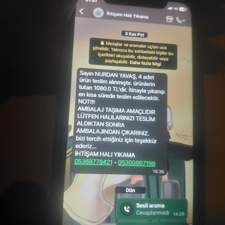 26 Gündür Teslim Edilmeyen Halılar Ve Bilgi Verilmemesi Mağduriyet Yaşatıyor