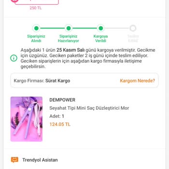 Teslimat Sürekli Gecikiyor, Bilgilendirme Yok