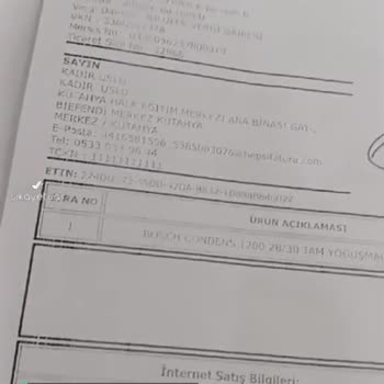 Epa İnternet Mağazacılığı Bosch Kombi Kurulumu İçin Arıyoruz Ama İlgilenen Olmuyor