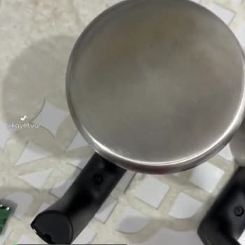 Arçelik Kahve Makinesi Cezvesi Çiziliyor Ve Yanıyor