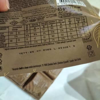 Torku Fıstıklı Çikolatalarda Hijyen Ve Paketleme Sorunu