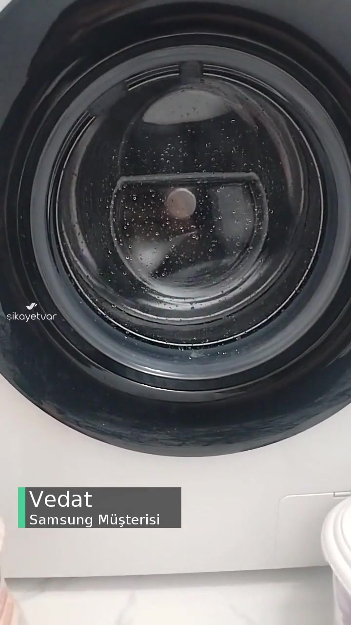 Samsung Çamaşır Makinesinin Kazan İle İlgili Sorunu Giderilmesi Talebi videonun kapak resmi