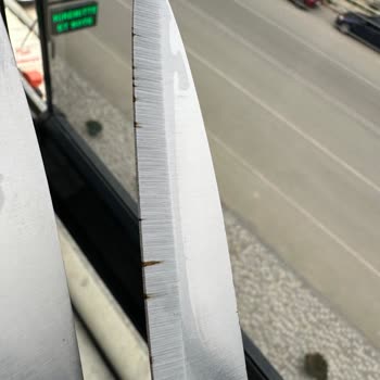 Paslanmaz Çelik Bıçaklar Kısa Sürede Paslandı, Çözüm Bekliyorum