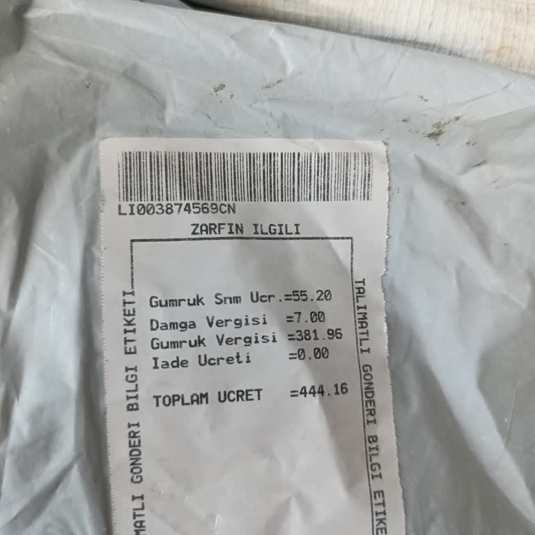 Beklenmeyen Gümrük Vergisi Nedeniyle Amazon Alışverişimden Memnun Kalmadım