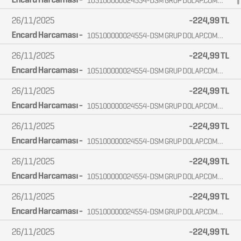 Bilgim Dışında Dolap Hesabımdan Yüksek Miktarda Para Çekildi