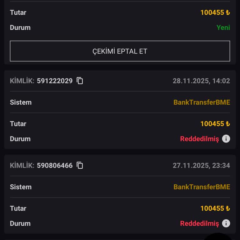 Çekim Talebim Günlerdir Güvenlik İncelemesinde Bekletiliyor, Net Bilgi Verilmiyor