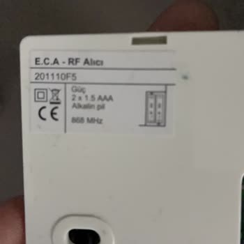ECA Termostat Düğmesi İçin Parça Değişimi Talebim Reddedildi