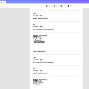 Sichuan Airlines İle Yaşanan Uçuş İptali Ve Mağduriyet Zinciri