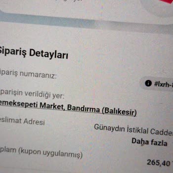 Yemeksepeti Market Evde Olduğum Halde Siparişlerim Defalarca İptal Edildi