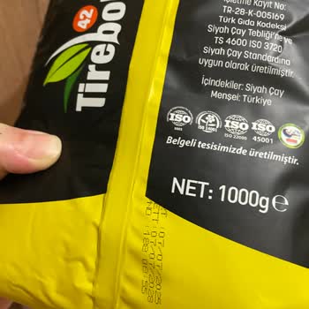 Aldığım Çayda Bayat Ve Kötü Koku Sorunu