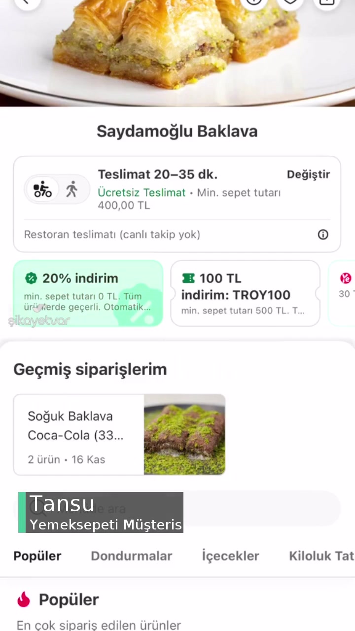 Yemeksepeti İşletme Kapıya Dayandı Para İçin videonun kapak resmi