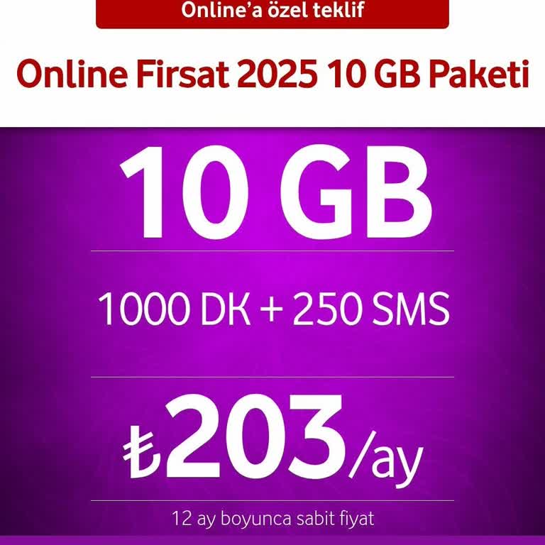 Instagram Reklamındaki Vodafone Kampanya Fiyatı İle Başvuru Fiyatı Farklı