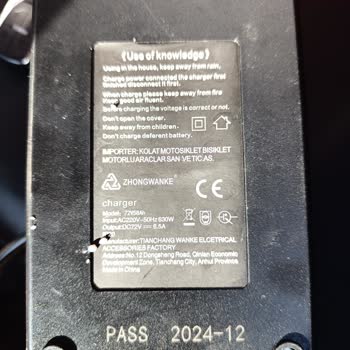 Sıfır Aldığım Falcon Elektrikli Motosiklet Tam Şarj Olmuyor Ve Menzili Düşük