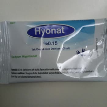 Hyonat Göz Damlası Ambalajı Hijyen Ve Kullanımda Sorun Yaratıyor