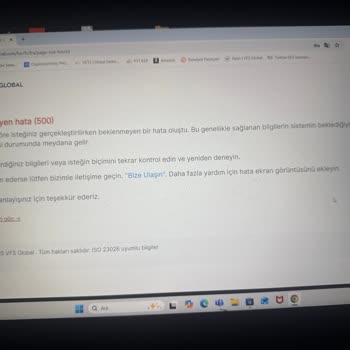 VFS Global'de Randevu Alırken Sürekli Sistem Hatalarıyla Karşılaşıyorum