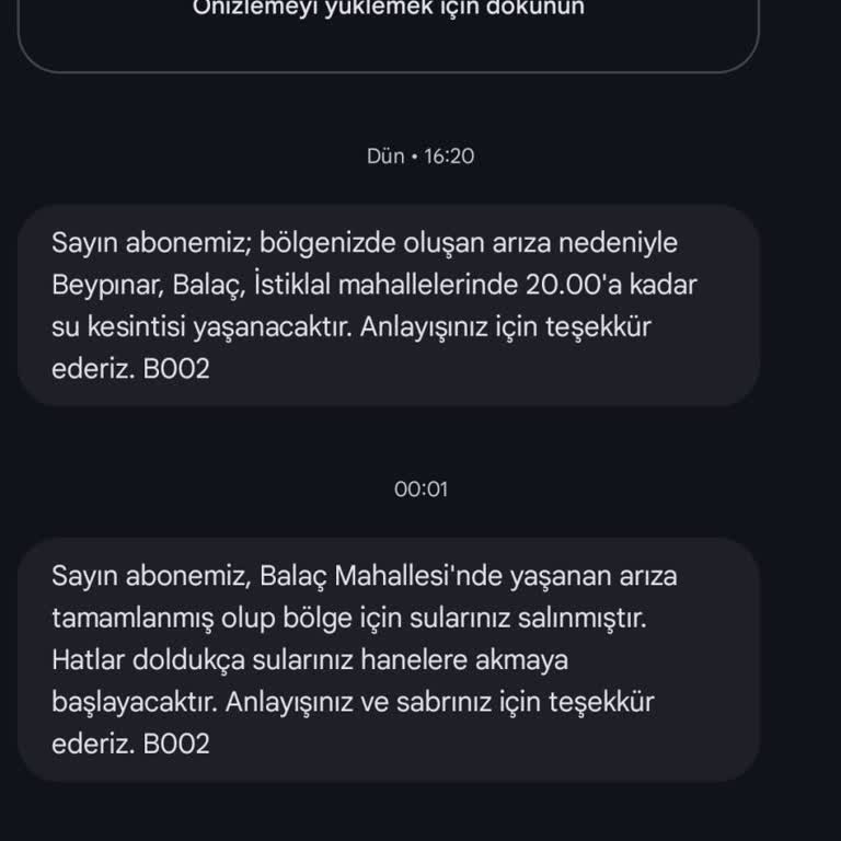 Atakum Balaç Mahallesinde Belirsiz Ve Uzun Su Kesintileri Mağduriyet Yaratıyor