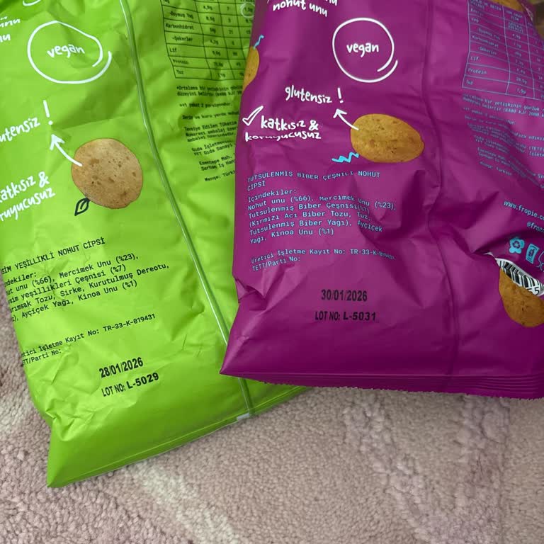 Son Kullanma Tarihi Geçmemiş Fropie Nohut Cipsinde Bozulma Ve Kötü Koku
