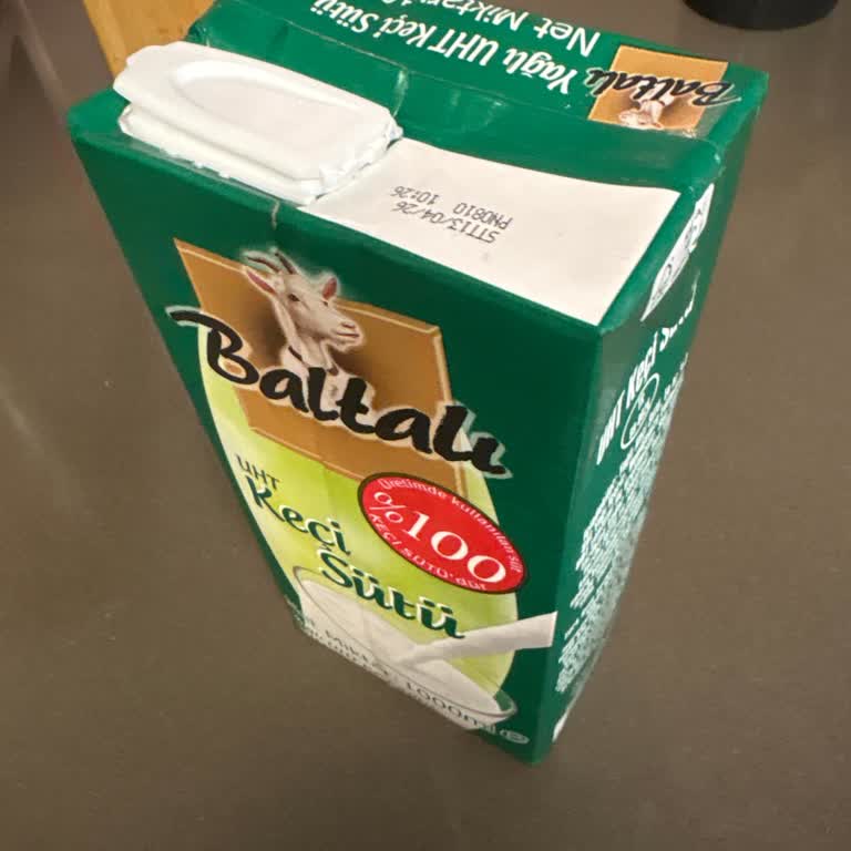 Baltalı 1 Litre Keçi Sütü Ambalajında Sürekli Dökülme Sorunu