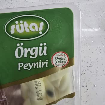 Açılmamış Sütaş Örgü Peynirde Son Kullanma Tarihine Rağmen Küf Oluştu