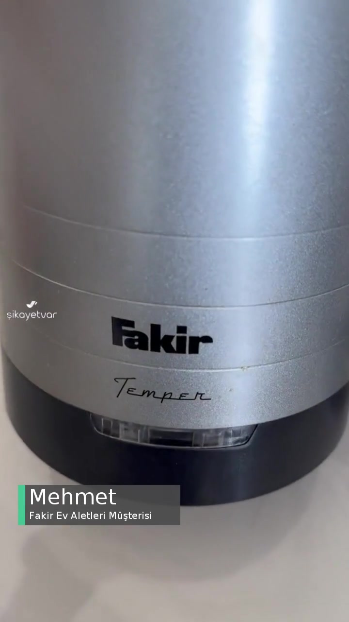 Fakir Temper Çaycı Kalitesizliği Ve Garanti Kapsamındaki Sorunlar videonun kapak resmi