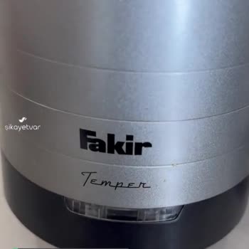 Fakir Temper Çaycı Kalitesizliği Ve Garanti Kapsamındaki Sorunlar