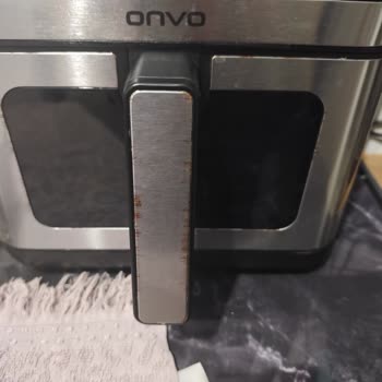 Onvo Airfryer'da Kısa Sürede Paslanma Ve Oksitlenme Sorunu