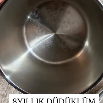 İlk Kullanımdan Sonra Düdüklü Tencerede Yoğun Lekelenme Yaşadım