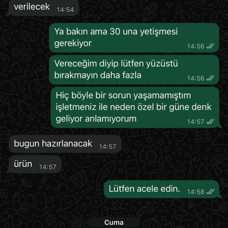 Violon Streetwear Siparişim Bir Ay Geçti Hala Gönderilmedi