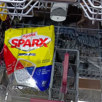 Asperox Sparx Diamond Sonrası Bulaşık Makinemde Çıkarılamayan Lekeler Oluştu