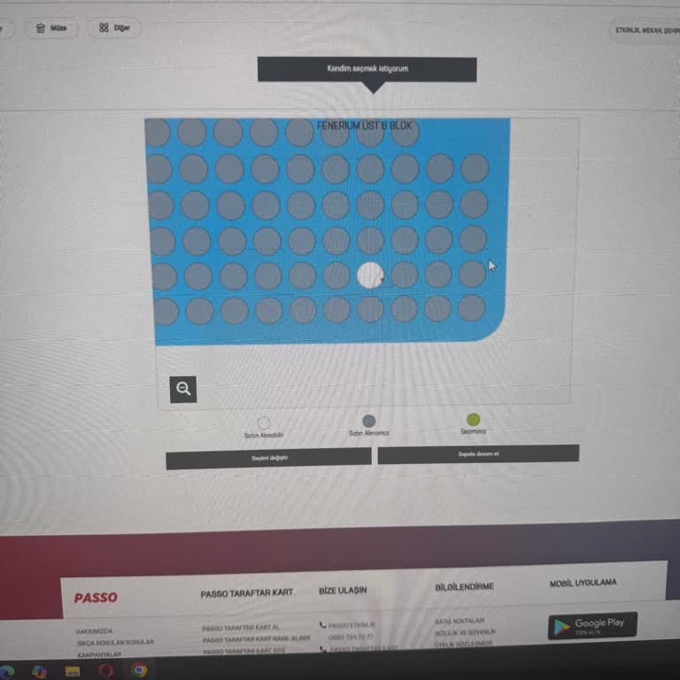 Derbi Maçları Öncesi Passo'da Bilet Alma Sorunları Ve Mağduriyet