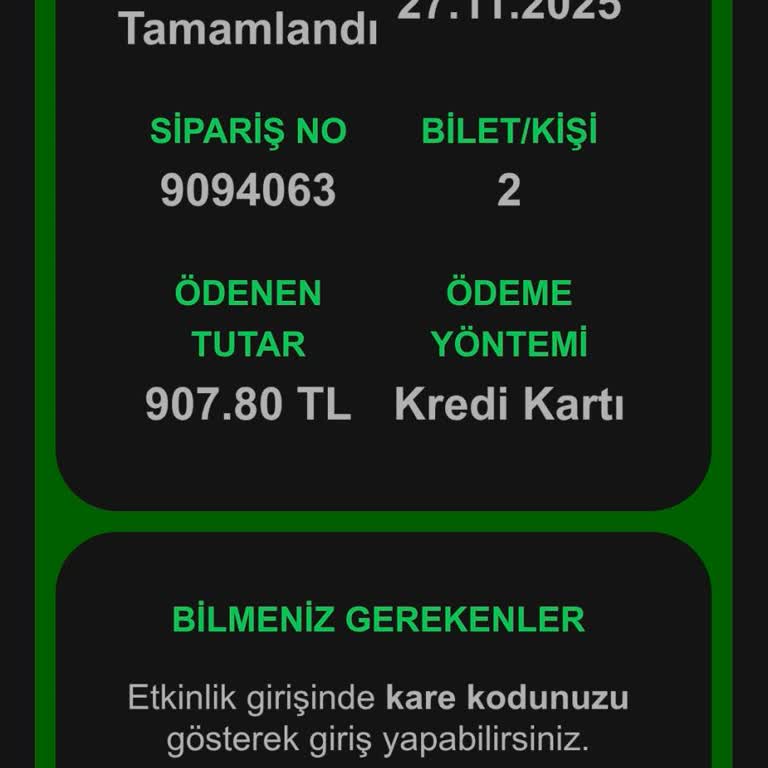 Olmayan Etkinlik İçin Ücret İadesi Yapılmadı