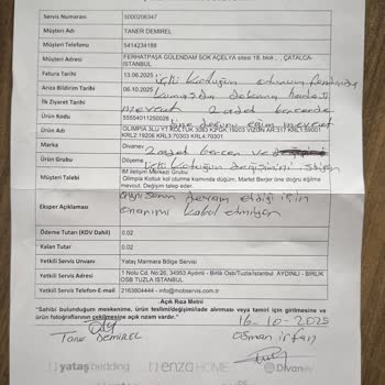 Satın Aldığım Koltuk Takımında Sürekli Tekrarlayan Üretim Hataları Ve Yetersiz Satış Sonrası Hizmet