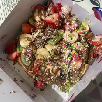 Dağılmış Ve Açık Teslim Edilen Waffle Siparişiyle Mağduriyet