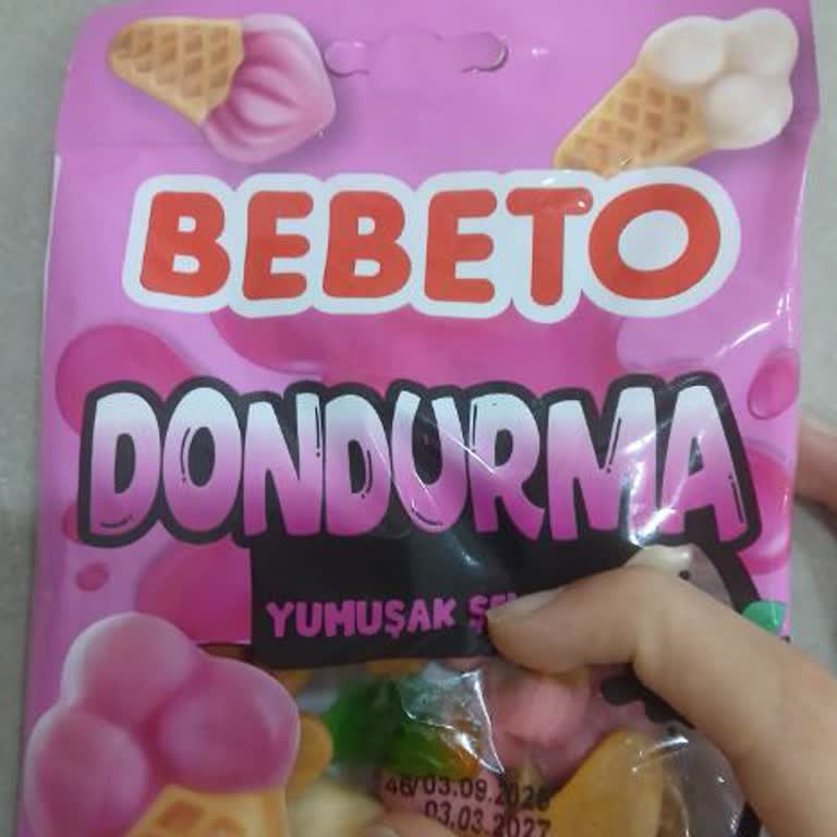 Bebeto Dondurma Yumuşak Şeker Paketinde Yabancı Madde Şaşkınlığı