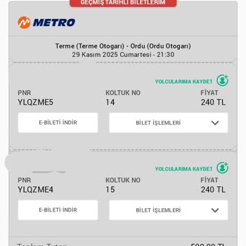 Metro Turizm'in Otobüs Gecikmesi Ve İlgisizliği