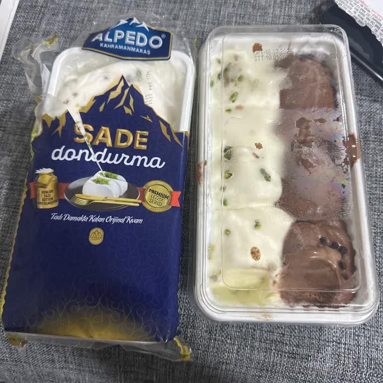 Alpedo Dondurmada Tozlu Ve Karışmamış Yapı Nedeniyle Rahatsızlık Ve İade Talebi