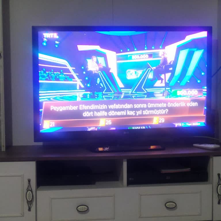 TRT 1 Yarışma Programında Tarihi Bilgi Hatası