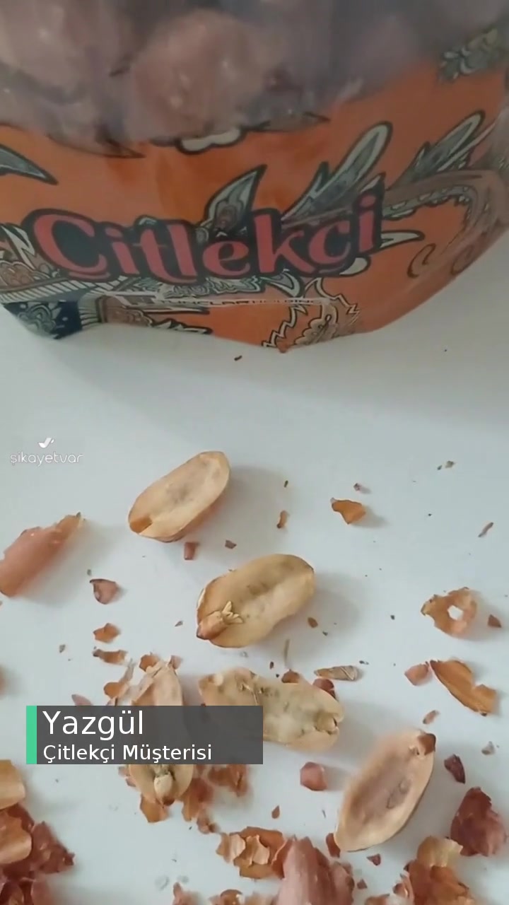 Çitlekçi İçleri Küflü Fıstık! videonun kapak resmi