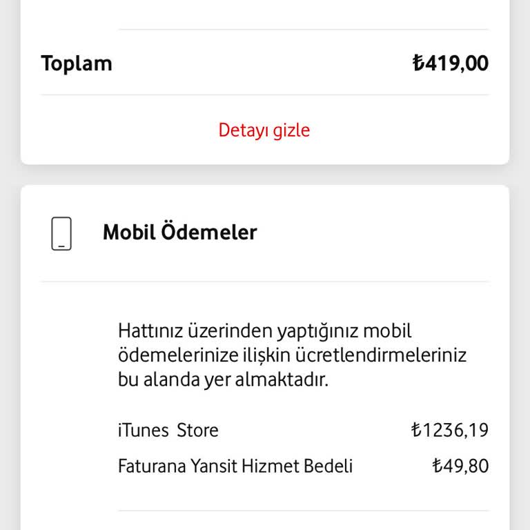 Bilgim Dışında Yapılan Yüksek Mobil Ödeme Nedeniyle Faturamda Mağduriyet Yaşıyorum