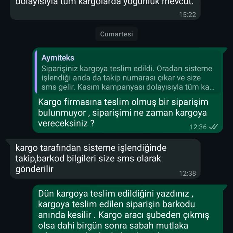 Siparişlerim Teslim Edilmedi, Ücret İadem Yapılmıyor: Güven Sorunu Yaşıyorum