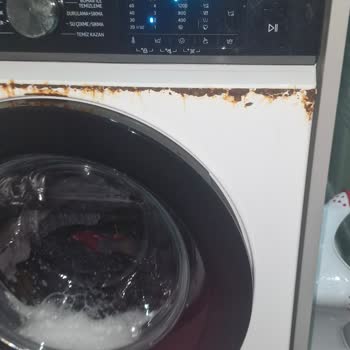 Yeni Alınan Çamaşır Makinesinde Kısa Sürede Oluşan Paslanma Mağduriyeti