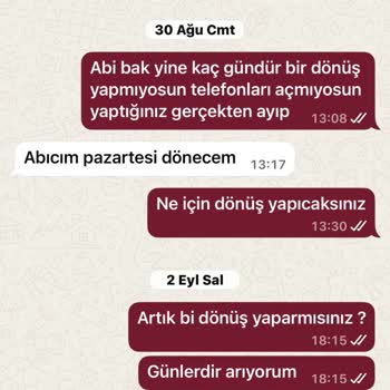 Yanlış Ölçüde Ve Hasarlı Masa Teslimatı, Sorunun Çözülememesi