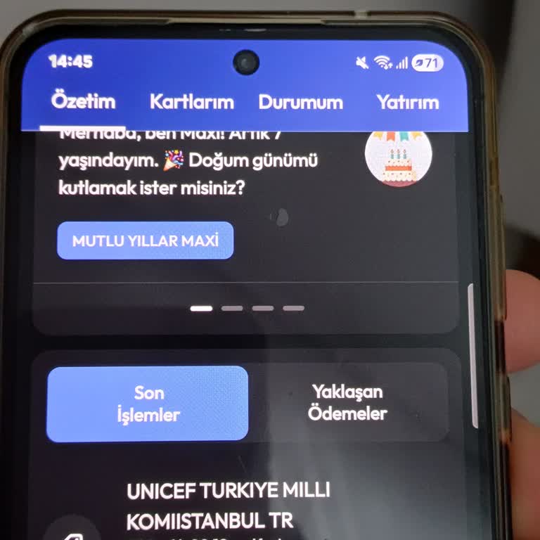 Bağış Üyeliğimin İptali Ve Kredi Kartımdan Çekimlerin Durdurulması Talebi
