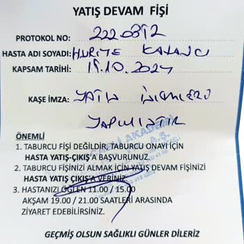 Doğum Ücreti İçin Eksik Fatura Ve Usulsüz İşlem