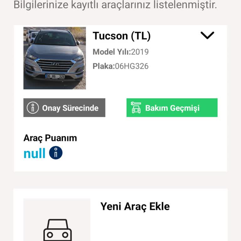 MyHyundai Uygulamasında Araç Kaydı Sorunu Ve Servis Şartı