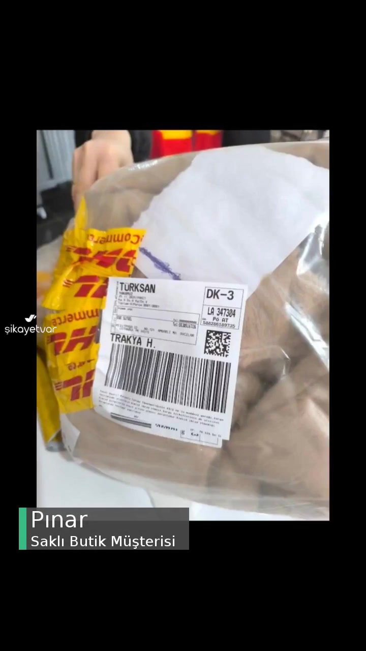 Saklı Butik'ten Şikayetçiyim! videonun kapak resmi
