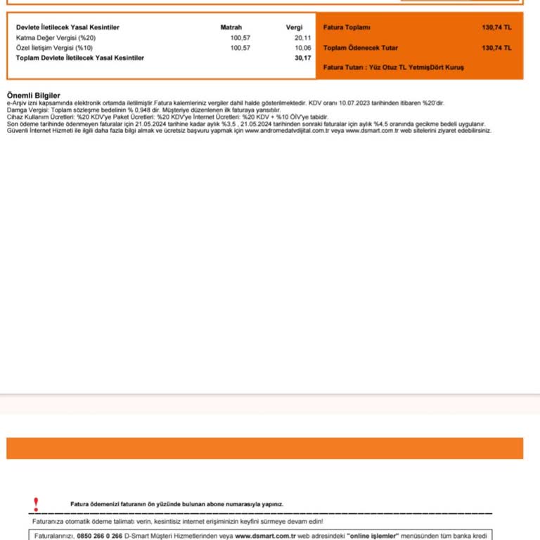 İptal Edilen D-Smart Aboneliği Sonrası Haksız Fatura Ve Canlı Destek Sorunu